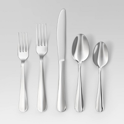 20pc Teagan Flatware Silver - Room Essentials™ | Target