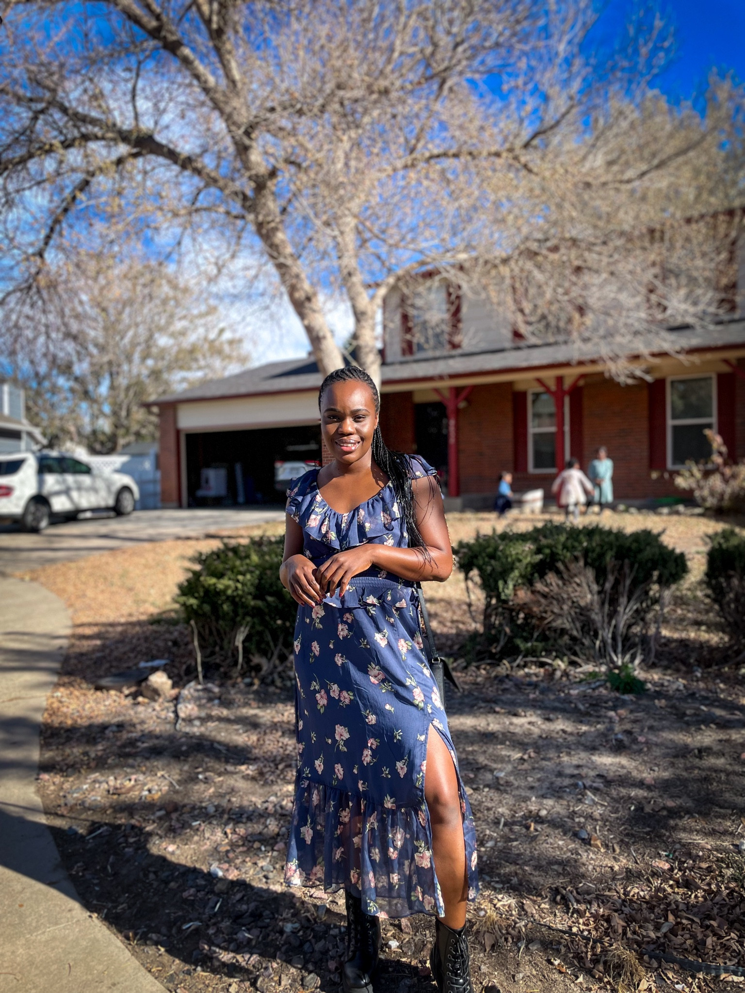 Floral and boots 

#LTKstyletip #LTKSeasonal #LTKmidsize