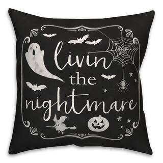 Livin The Nightmare Throw Pillow | Michaels Stores