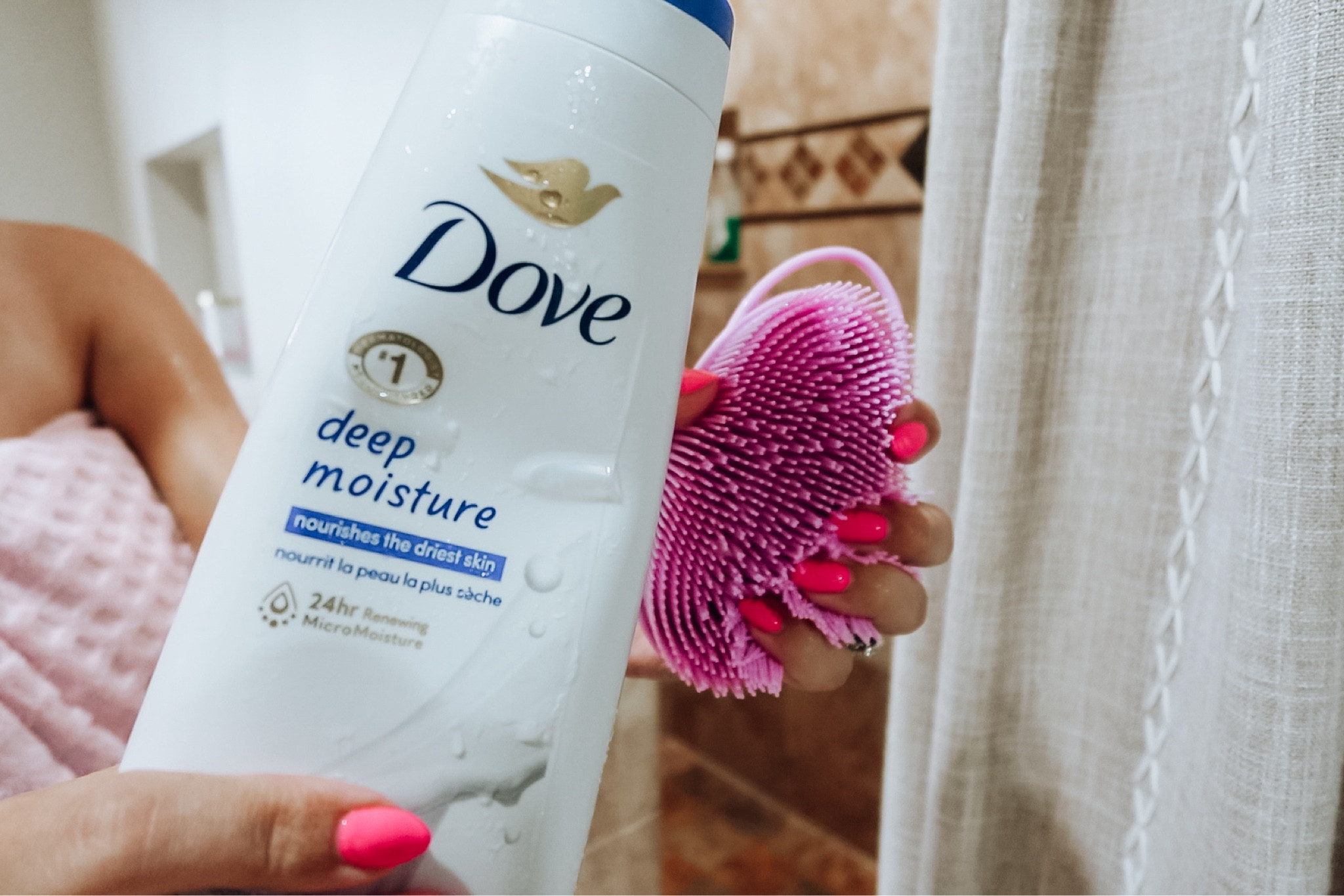 My Shower Routine Products! 🚿 🧼 
#beauty #selfcare #showerroutine
#haircare #dove

#LTKHome #LTKActive