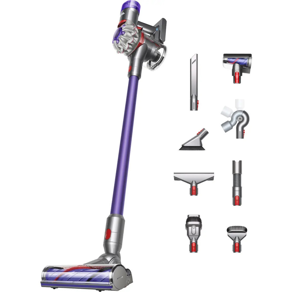 Dyson v8 Animal Extra Vacuum- Silver/Purple - Refurbished in Purple Multi at Nordstrom Rack | Nordstrom Rack