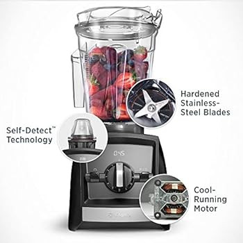 Vitamix A2300 Ascent Series Smart Blender, Professional-Grade, 64 oz. Low-Profile Container, Slat... | Amazon (US)