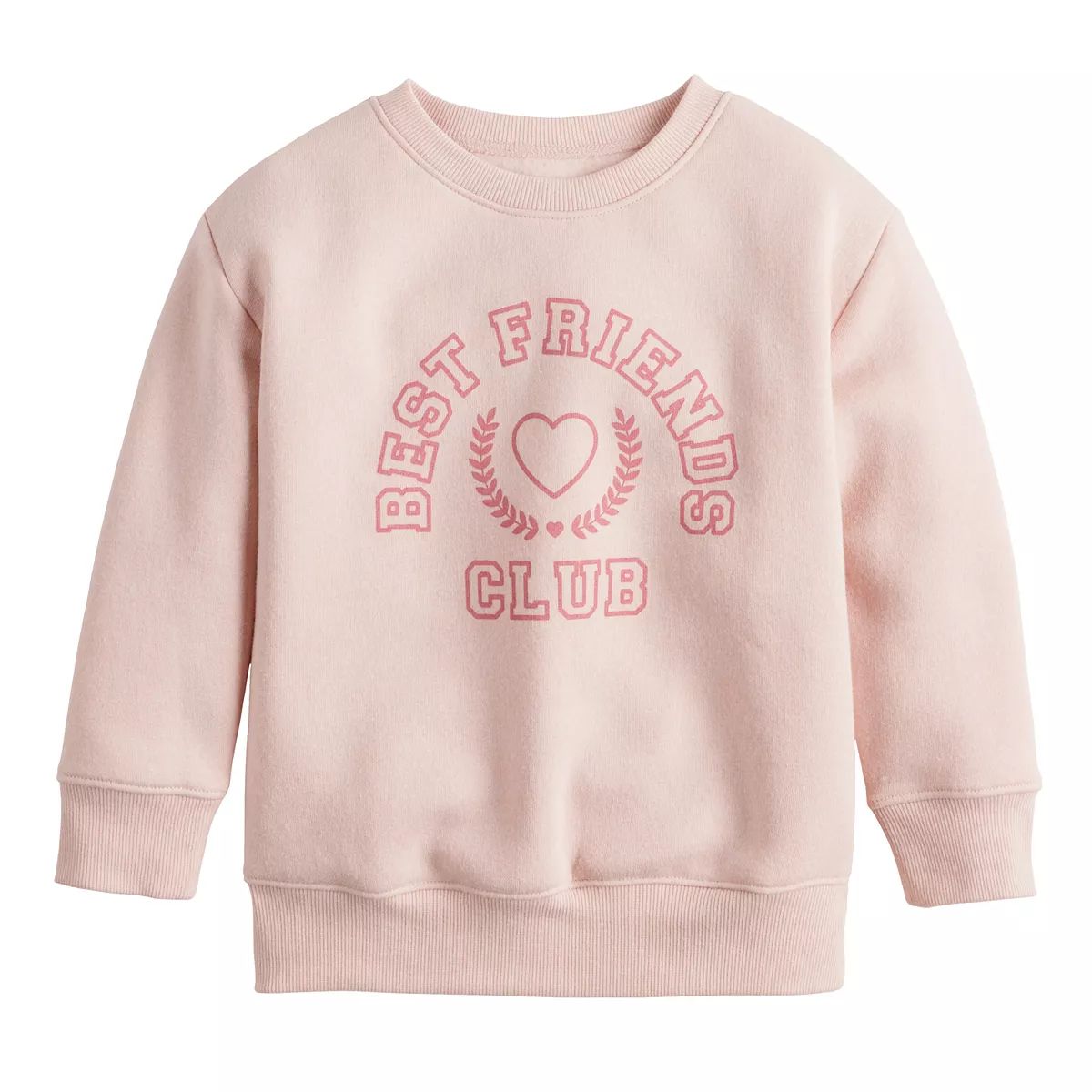 Toddler Girl Jumping Beans® Fleece Crewneck Sweatshirt | Kohl's