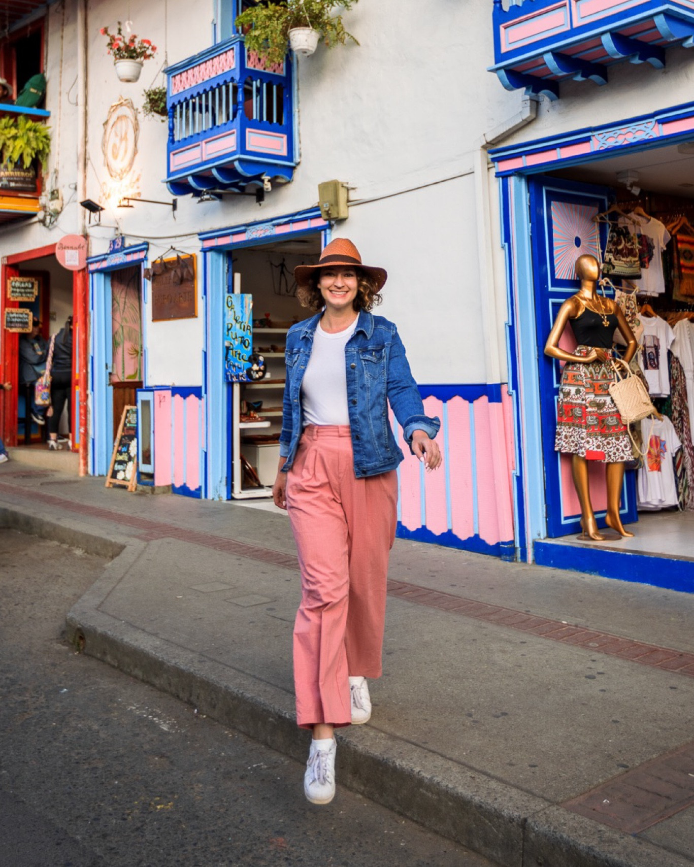 No lie, I’m probably going to buy these pants in every color.
Jacket - Medium
Tank top - medium 
Pants - small

#LTKtravel #LTKunder50