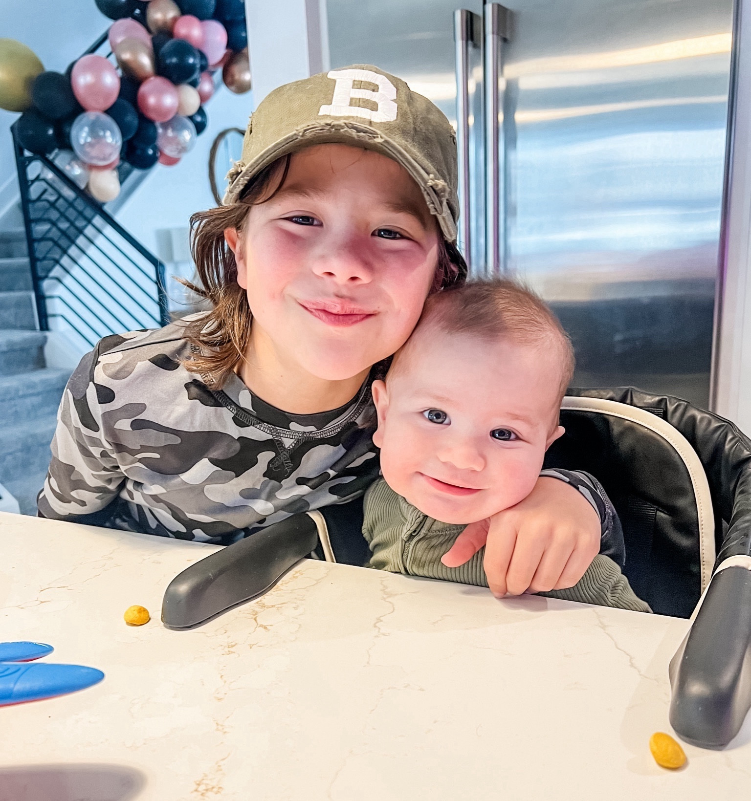 Alden LOVES sitting in this high chair daily and it connects almost anywhere! So easy to travel with as it folds completely flat! I highly recommend! The leather easily wipes clean 😆

#LTKfamily #LTKkids #LTKbaby