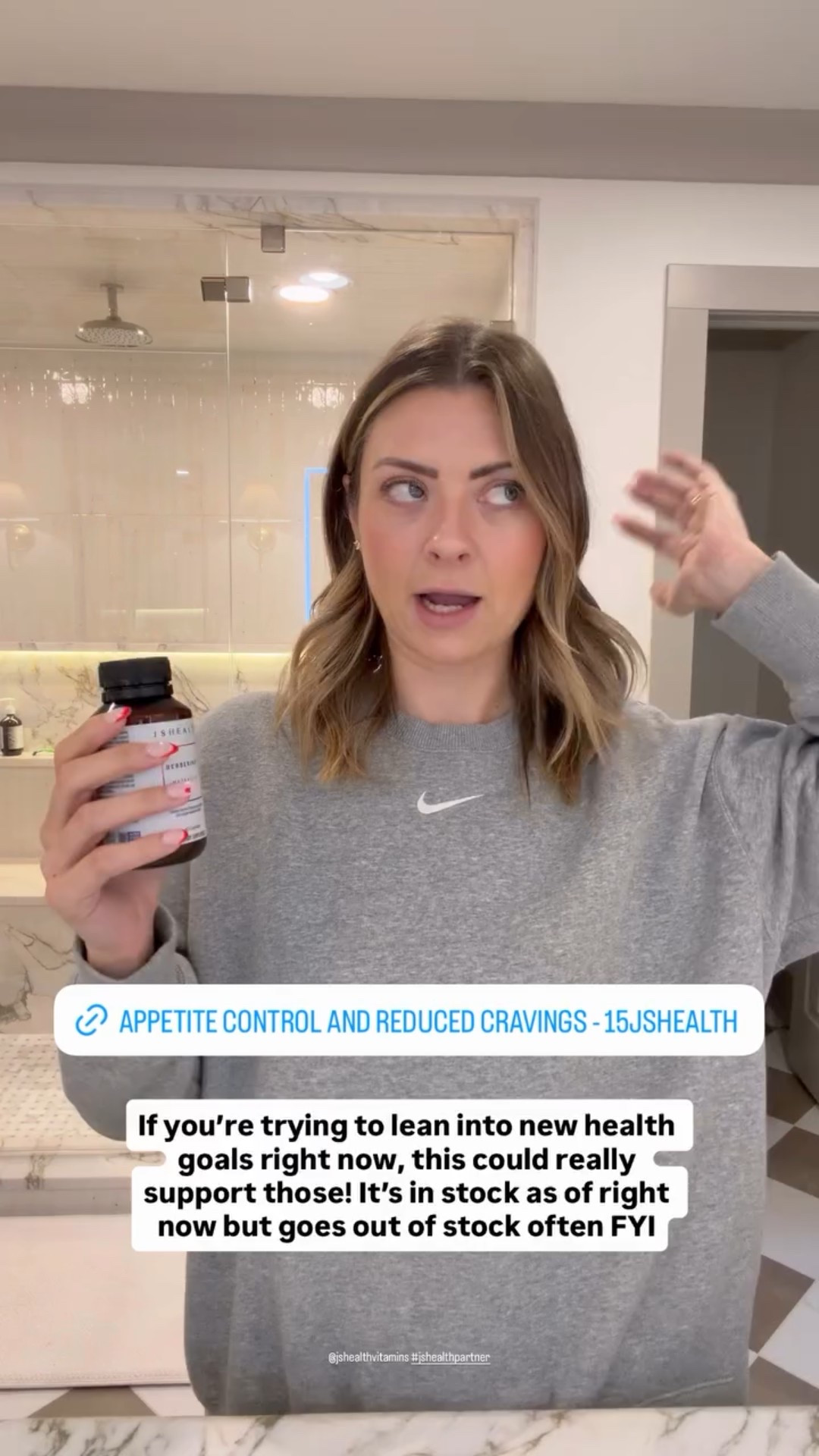 @jshealthvitamins #jshealthpartner  If you’re trying to lean into new health goals right now, this could really support those! It’s in stock as of right now but goes out of stock often FYI