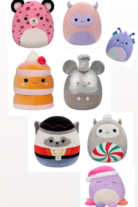 40% off Squishmallows!!! Several sizes and adorable options including Christmas themed and Disney themed 😍 

#LTKkids #LTKHoliday #LTKGiftGuide