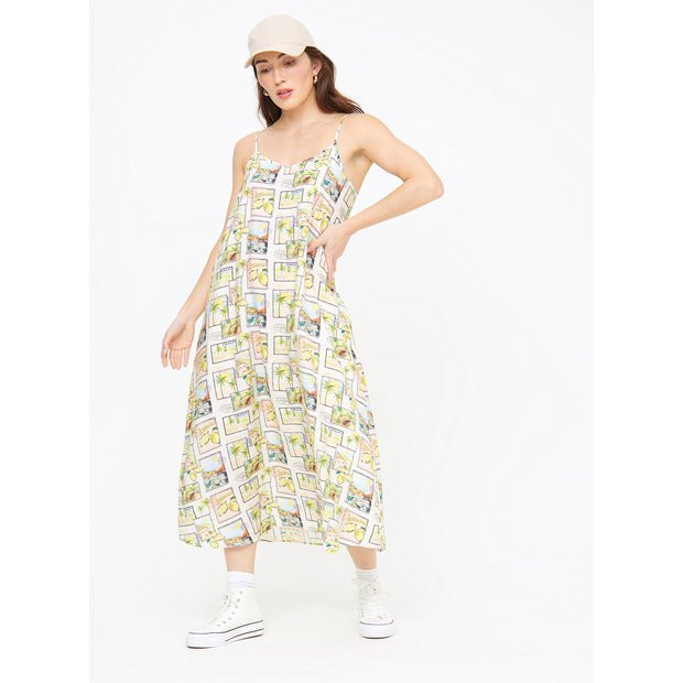 Buy Amalfi Print Strappy Midaxi Dress 22 | Dresses | Tu | Tu Clothing