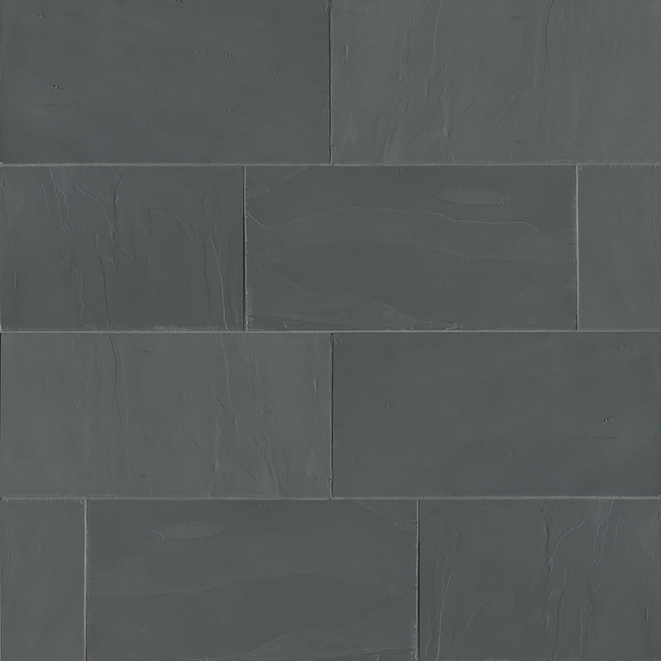 Andra Black 12" x 24" Gauged Slate Tile | Bedrosians Tile & Stone