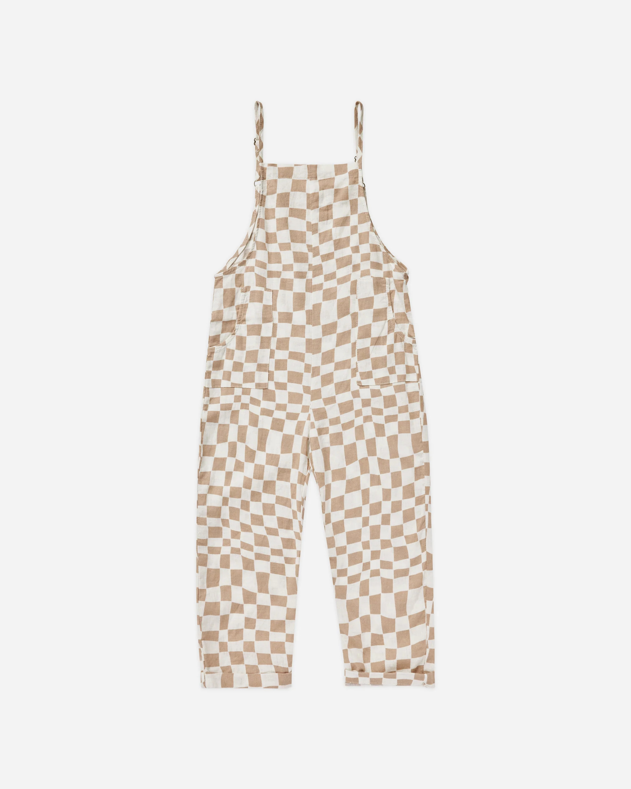 Iris Jumpsuit || Sand Check | Rylee + Cru