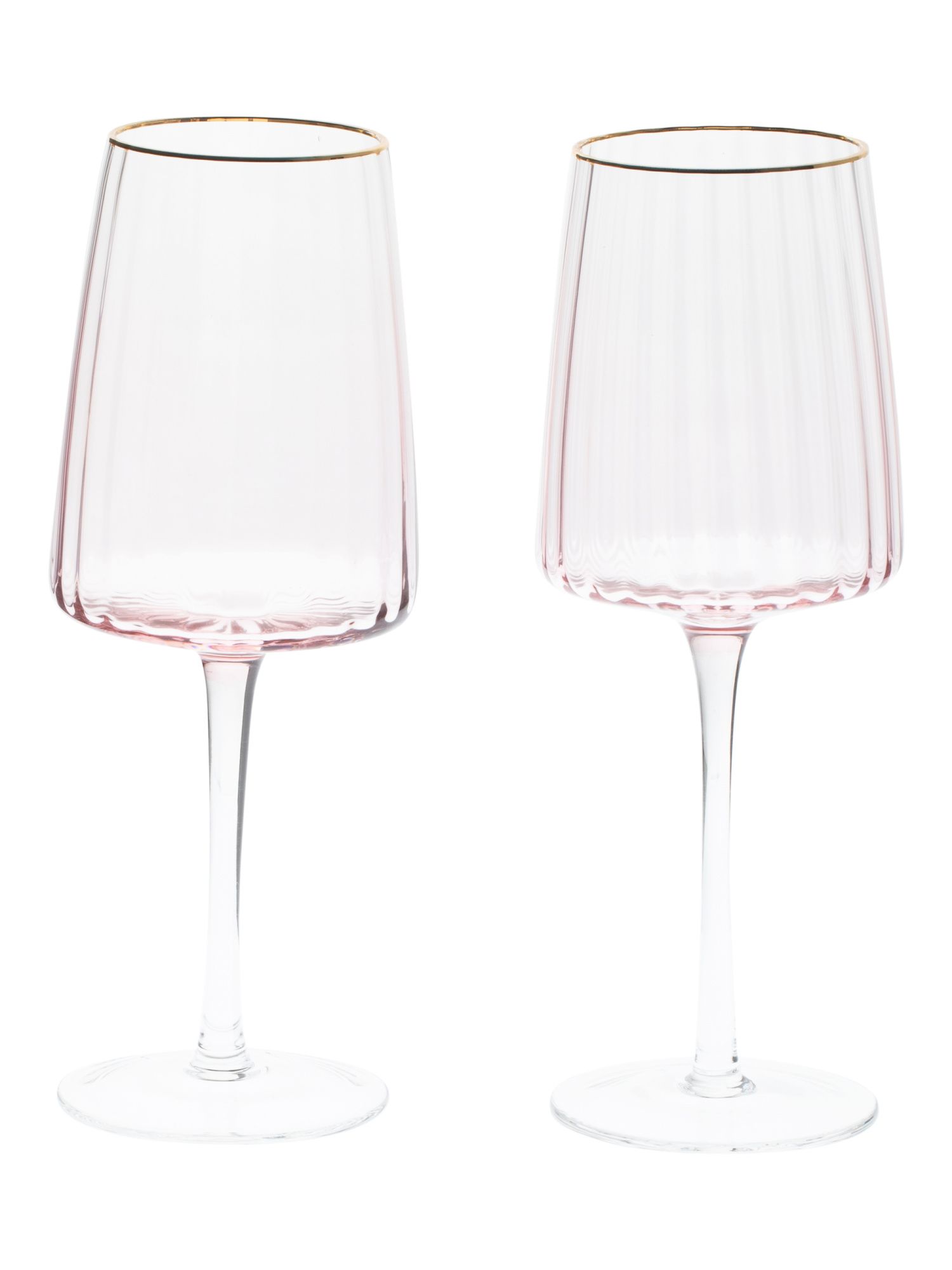 2pk Optic Wine Glasses | TJ Maxx