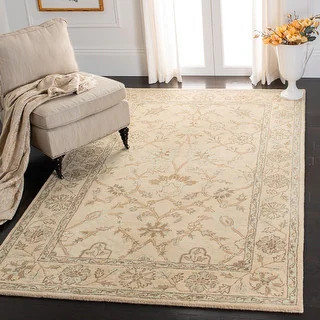 SAFAVIEH Handmade Wyndham Llambrini Modern Wool Rug | Bed Bath & Beyond