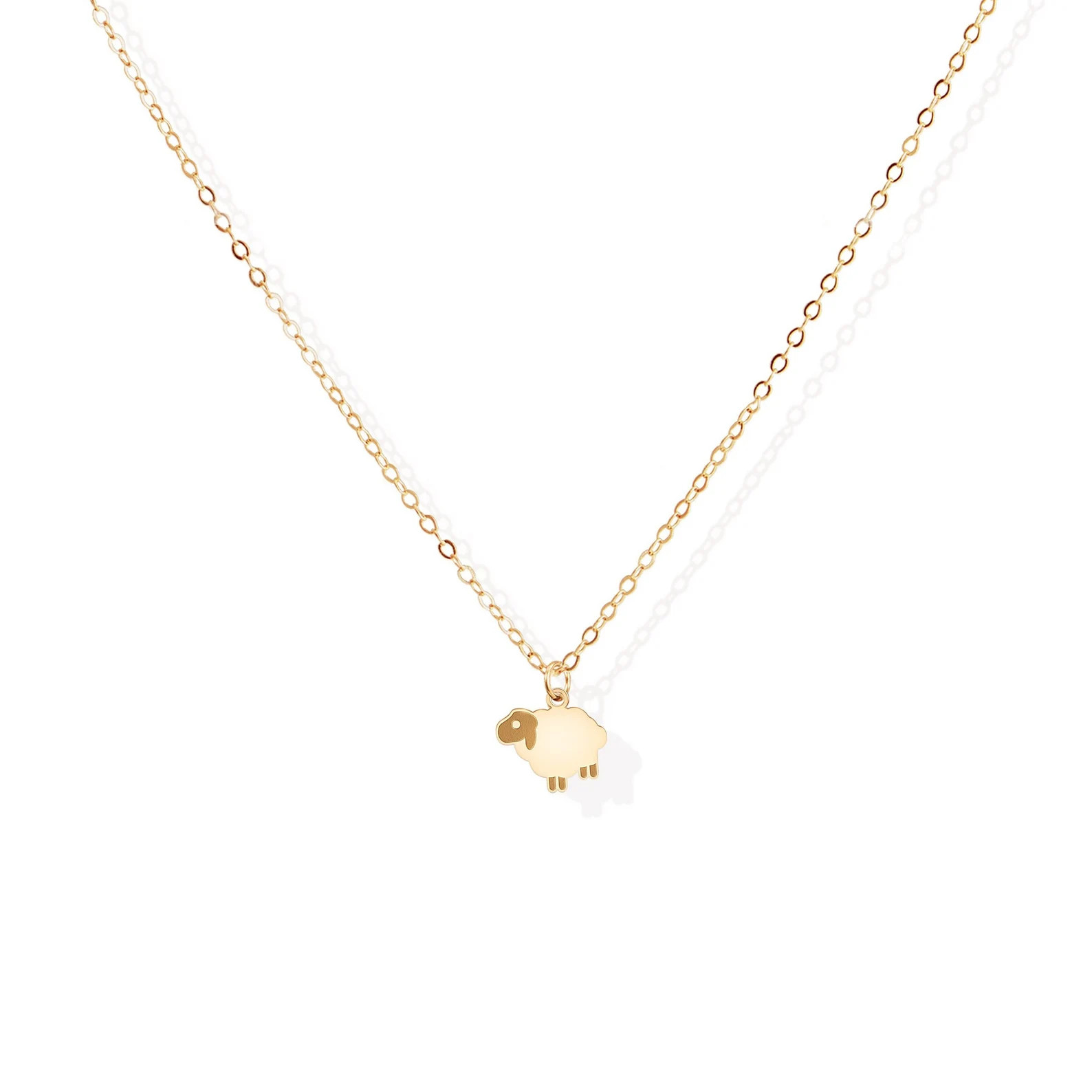 Small Sheep Pendant, Animal Jewelry, Nature Jewelry, Graduation Gift, Sheep Necklace, Lamb Neckla... | Etsy (US)