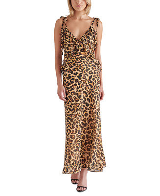 Steve Madden Women's Adalina Tie-Shoulder Maxi Dress - Macy's | Macy's