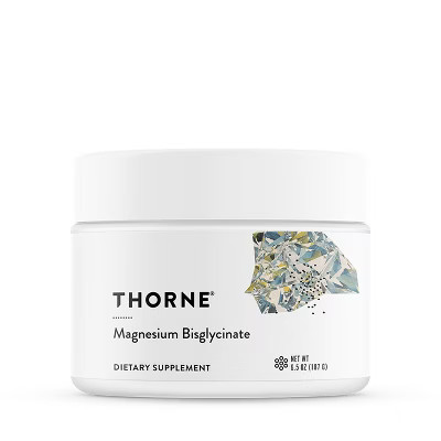 THORNE Magnesium Bisglycinate - Powdered Magnesium Formula - NSF Certified for Sport - Gluten-Free - 6.5 Oz - 60 Servings | Target