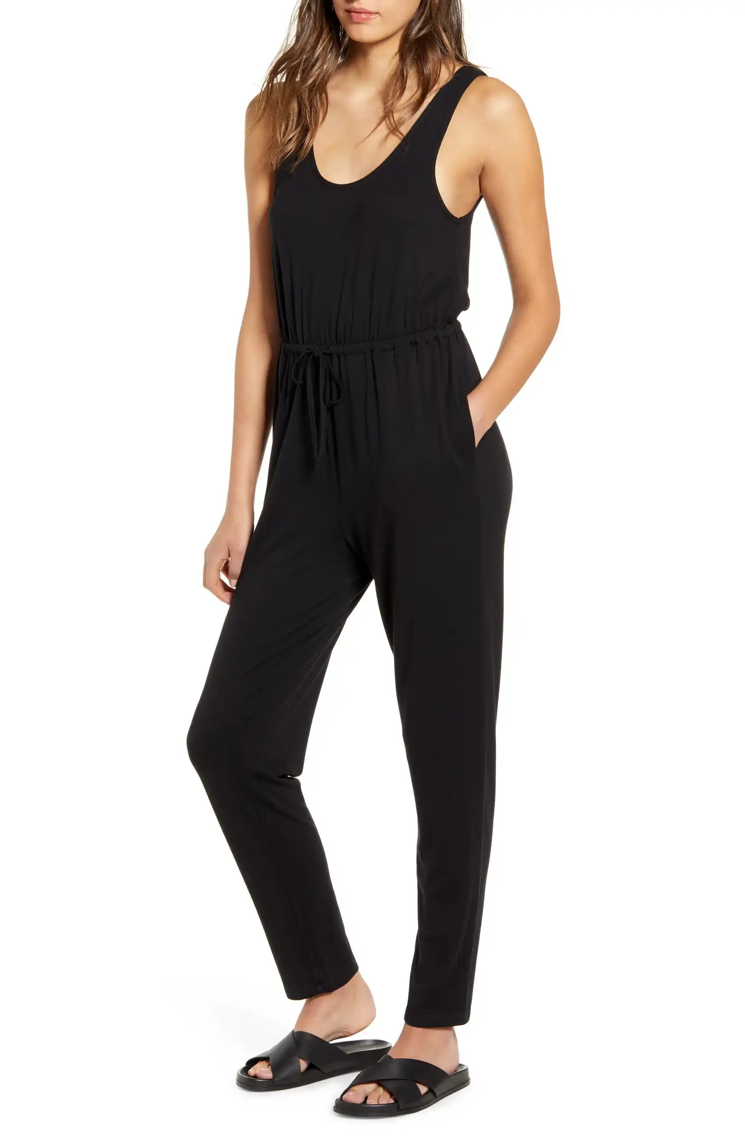 Tie Waist Jumpsuit | Nordstrom