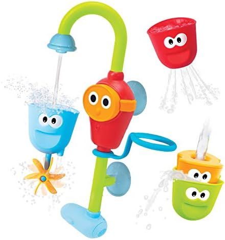 Yookidoo Baby Bath Toy - Flow N Fill Spout Bathtub Magical Kids Toy - Three Stackable Bathtime Pl... | Amazon (US)