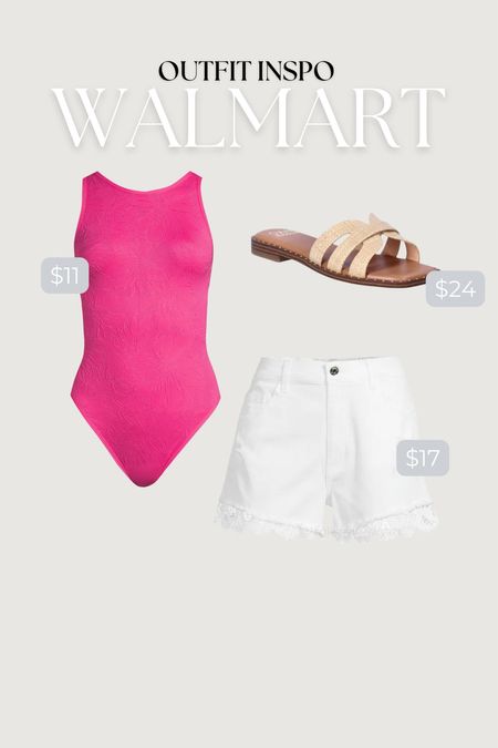 Affordable outfit idea from Walmart 