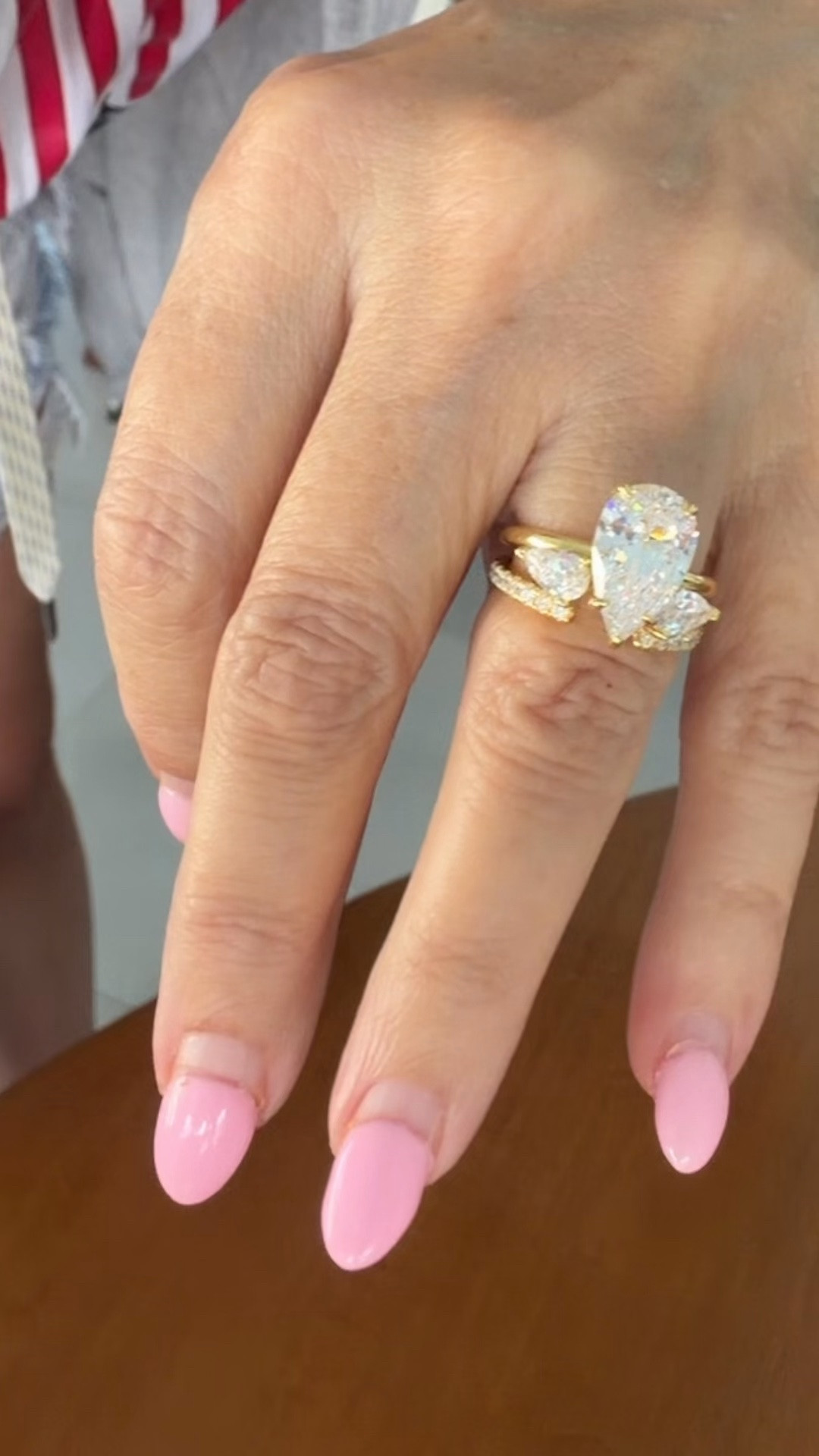 Great faux diamond, perfect. If you don’t want to wear your real one vacation don’t wanna lose it or even for everyday ￼

#LTKWedding #LTKBeauty