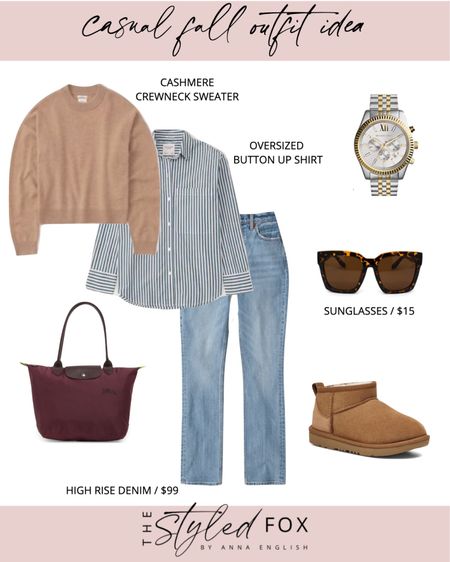 casual fall outfit idea 

Abercrombie, Abercrombie style, fall fashion, fall style, fall outfit idea, winter fashion, winter style, winter outfit idea, plaid coat, plaid jacket, fall coat, fall jacket, winter coat, winter jacket, high rise denim, casual outfit, casual style 



#LTKstyletip #LTKSeasonal #LTKunder100