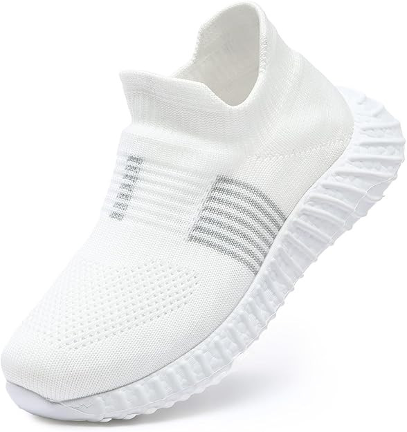 Kids Boys Girls Shoes Lightweight Breathable Running Shoes Slip On Athletic Tennis Sneakers for L... | Amazon (US)