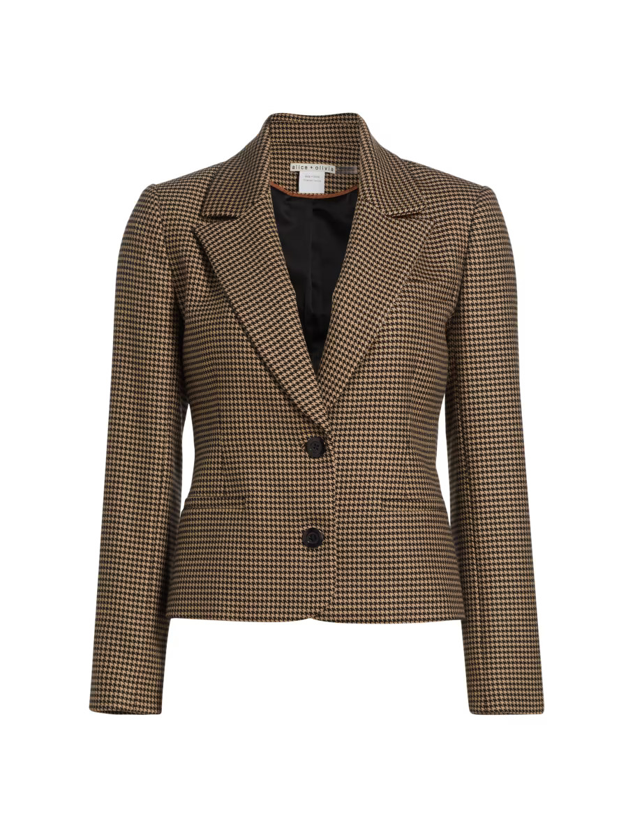 Persol Houndstooth Blazer | Saks Fifth Avenue