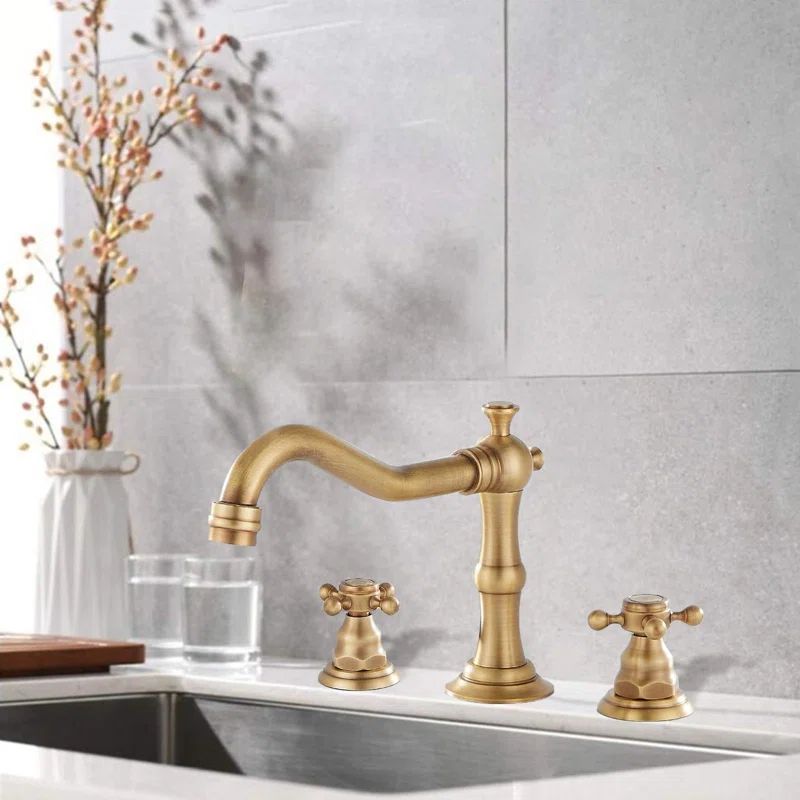 Widespread Faucet 2-handle Bathroom Faucet with Drain Assembly | Wayfair North America