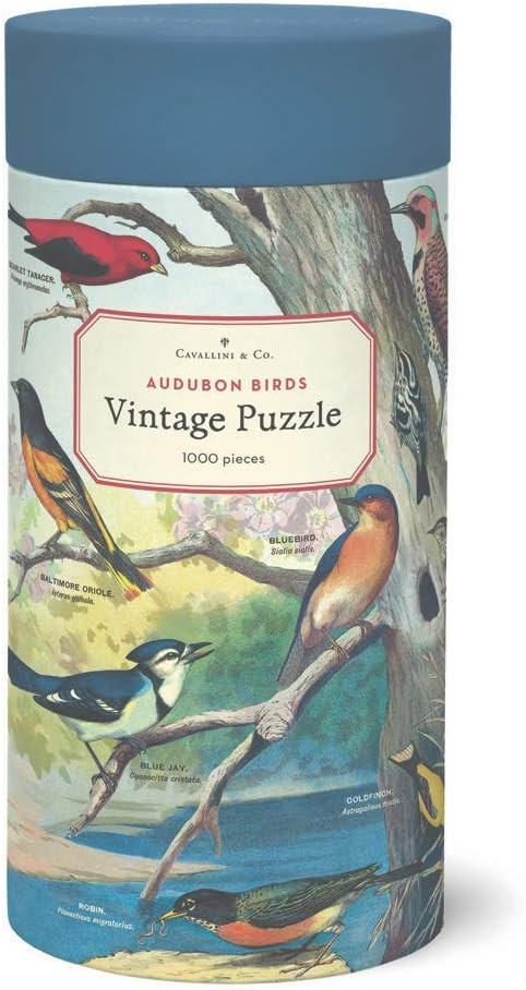 Cavallini 1000 Piece Puzzle, Audubon Birds (PZL/BRD) | Amazon (US)