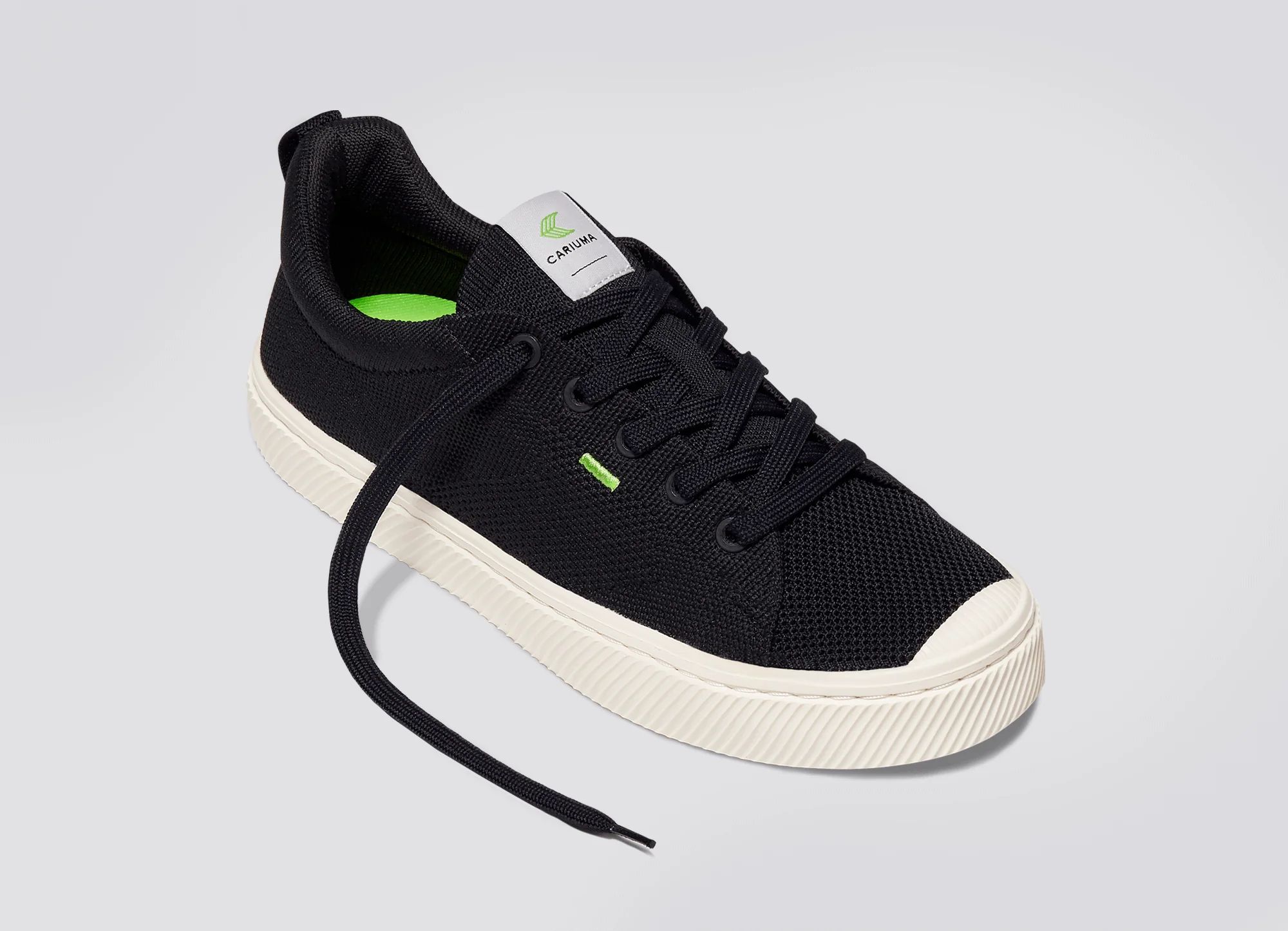 IBI Low Off-White Knit Sneaker Women | Cariuma