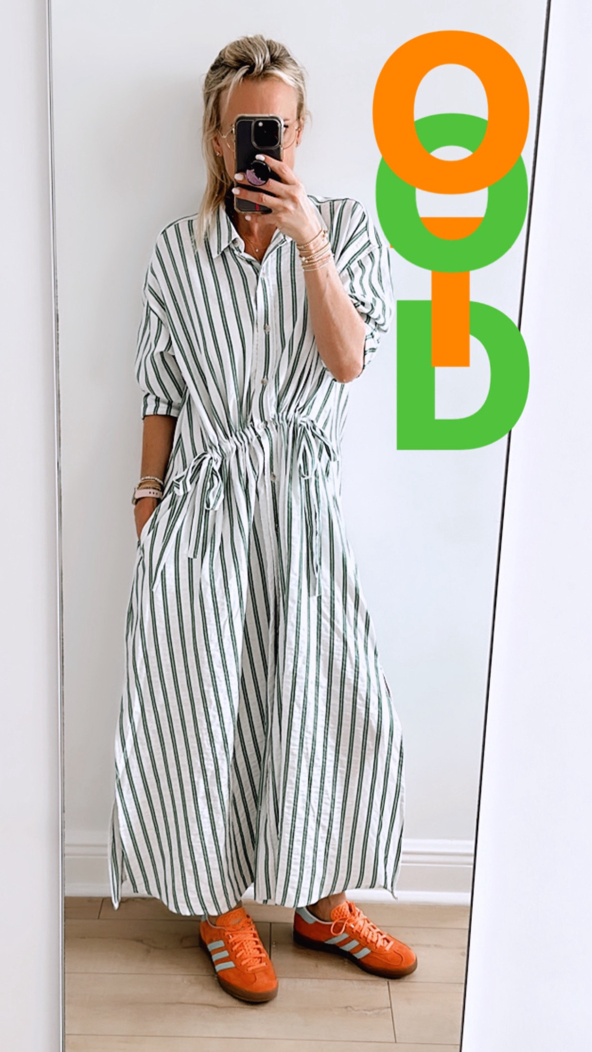 A little green with a touch of orange!

#LTKFindsUnder50 #LTKShoeCrush #LTKStyleTip