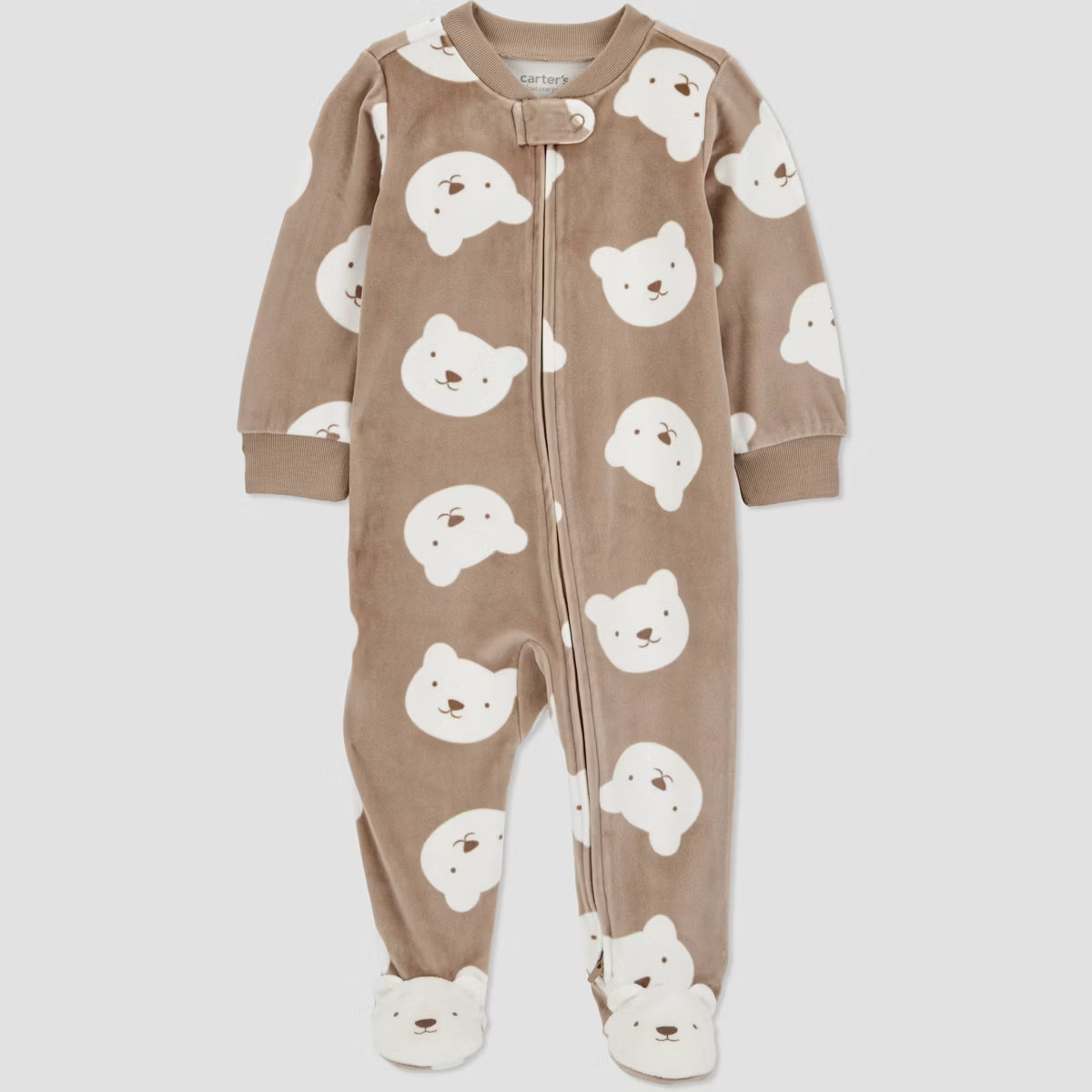 Carter's Just One You® Baby Boys' Bears Sleep N' Play - White/Brown | Target