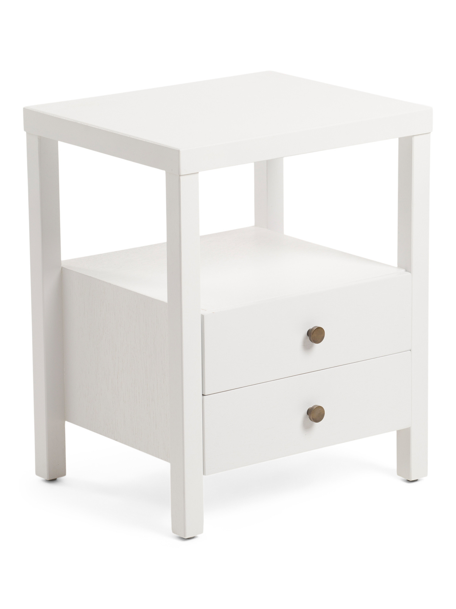 22in Joss Two Drawer Solid Wood Accent Table | Bedroom | Marshalls | Marshalls