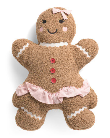 26x19 Oversized Gingerbread Woman | TJ Maxx