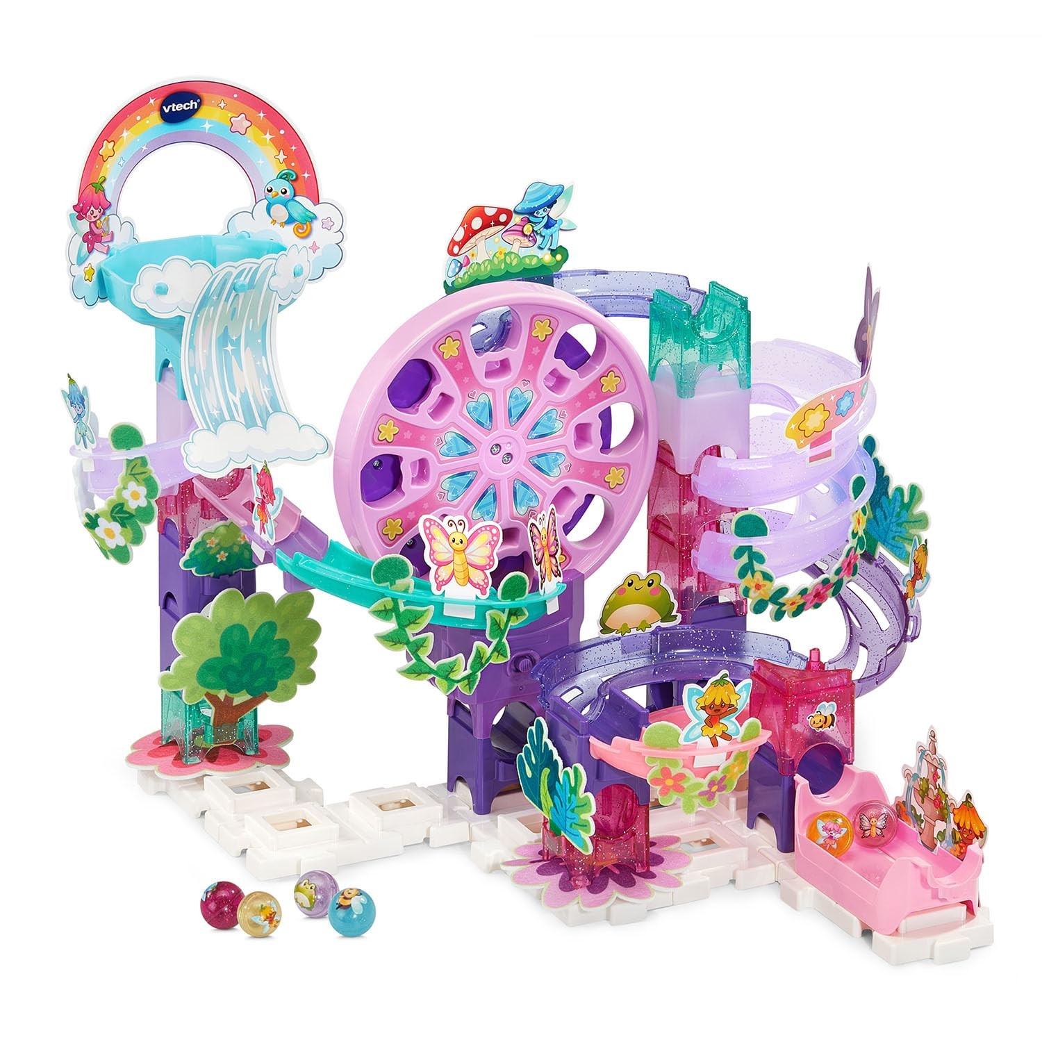VTech Marble Rush Magic Fairyland Playset with Electronic Ferris Wheel | Amazon (US)