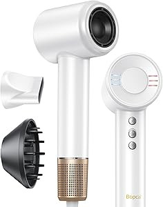 Hair Dryer - Negative Ionic Blow Dryer with 150000 RPM High Speed Brushless Motor for Fast Drying... | Amazon (US)