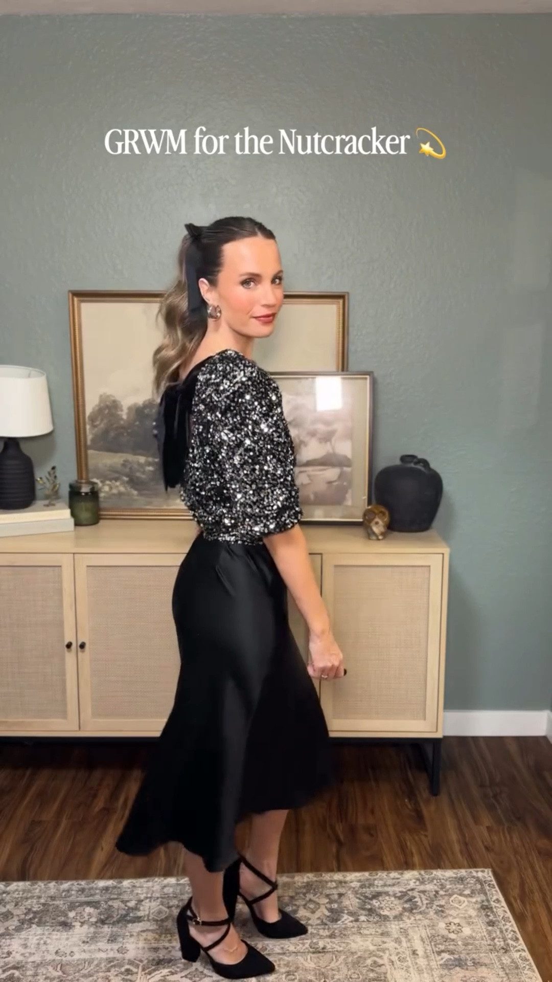 GRWM for the Nutcracker 🍭🐁✨🥂🎄Comment shop for links to products! 

#grwmoutfit #nutcrackerballet #holidayoutfit #christmasoutfits #newyearsoutfit