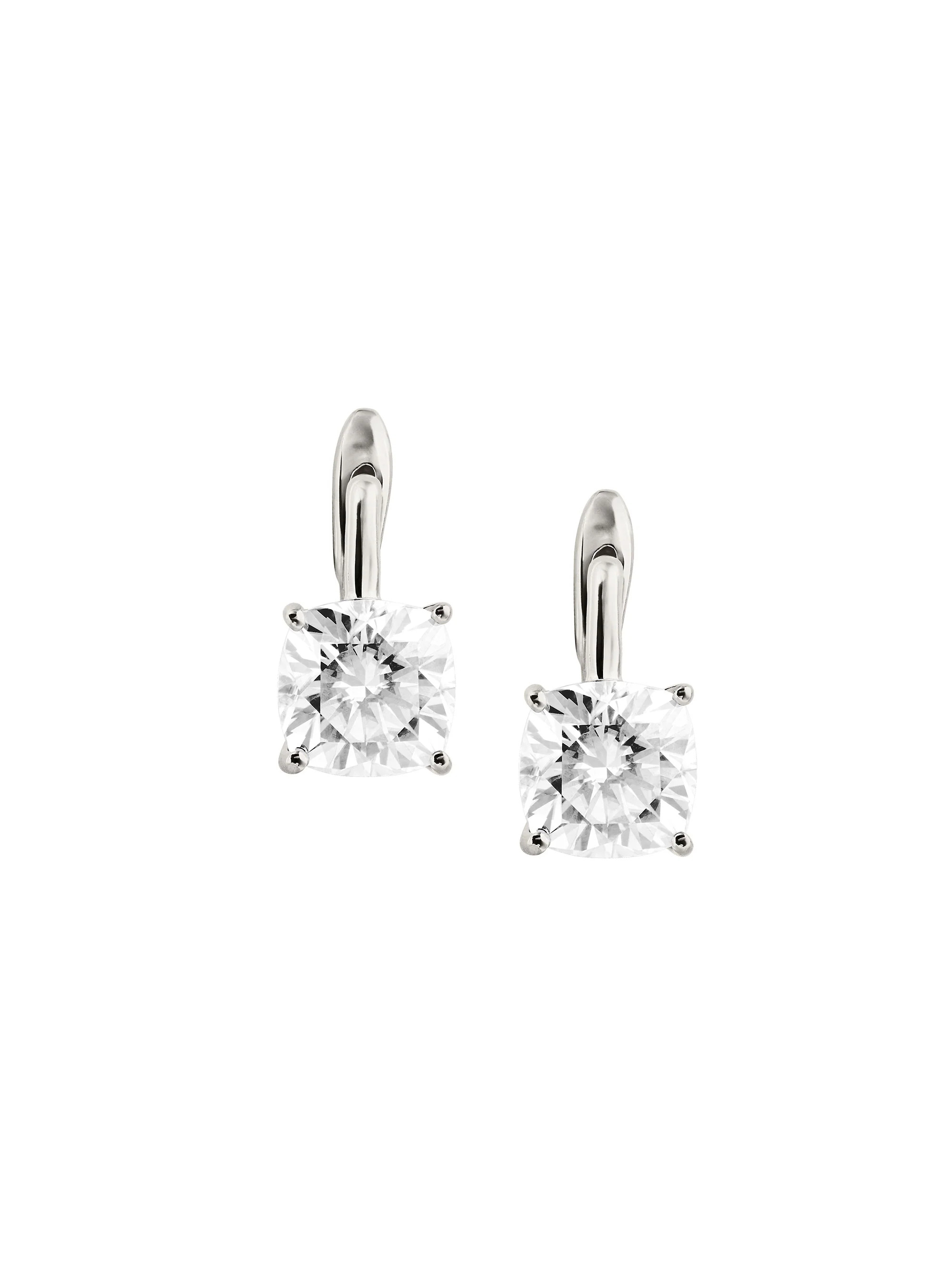 PORTER CUSHION-CUT EARRINGS IN MOISSANITE | Dorsey