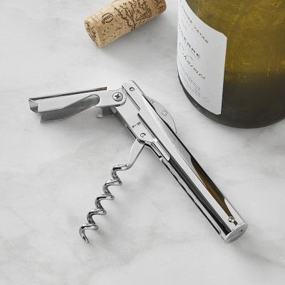 All-Clad Stainless Steel Waiters Corkscrew Wine Opener | Williams-Sonoma