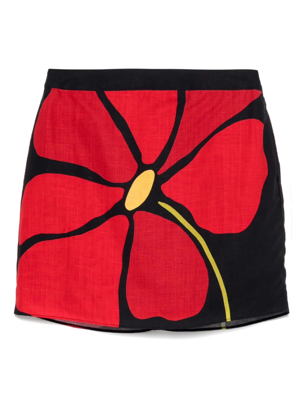 Cala De La Cruz Chloe Mini Skirt | Black | FARFETCH | Farfetch Global