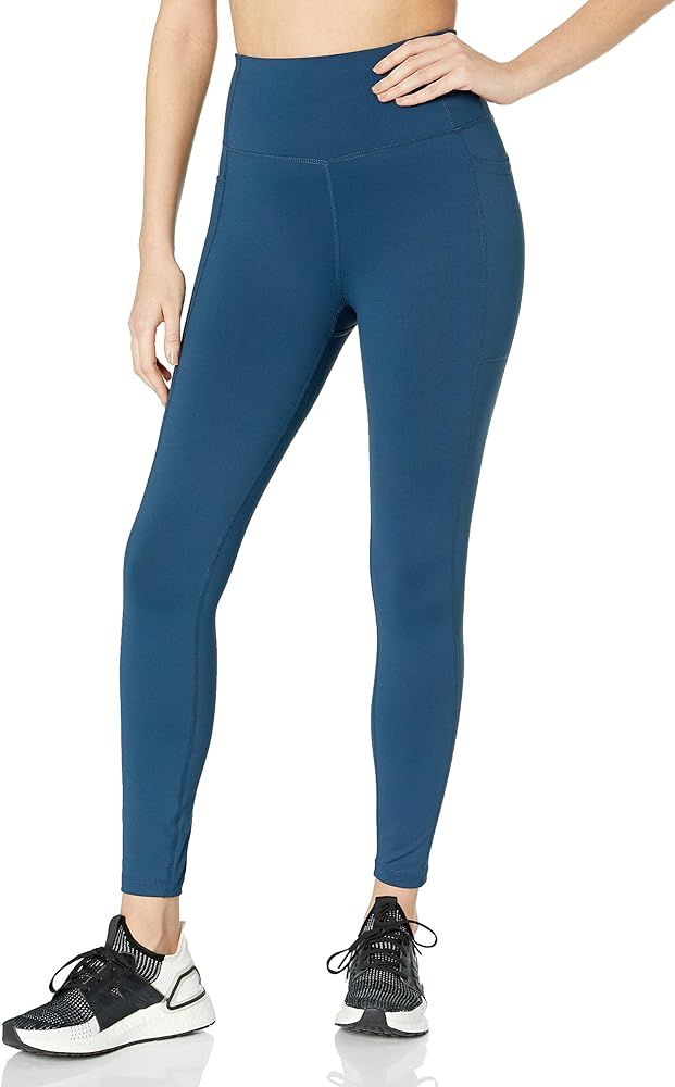 Amazon Brand - Core 10 Women's High Waist Workout Legging with Pockets - 26" Inseam | Amazon (US)