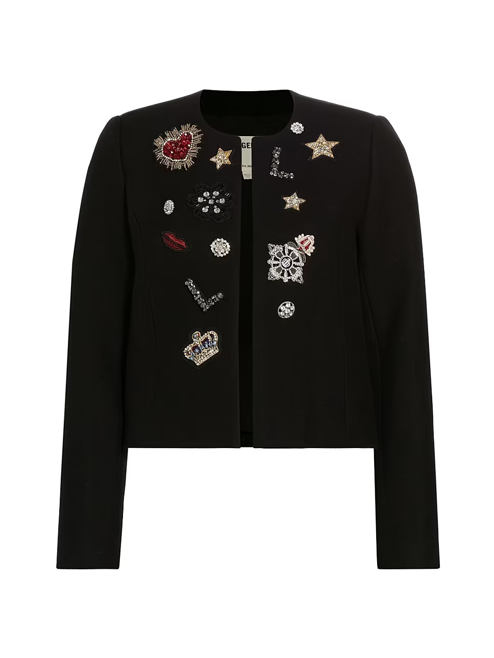 L'AGENCE Bowie Patch Jacket | Saks Fifth Avenue