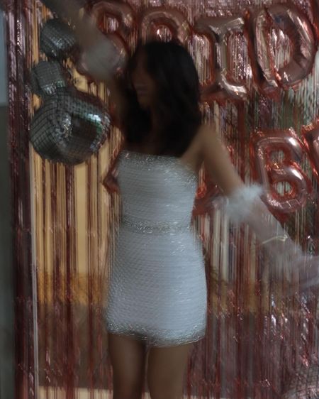 Bachelorette outfit, white dress, sequin sparkle, gloves, fur, bridal, bride to be

#LTKSeasonal #LTKparties #LTKwedding