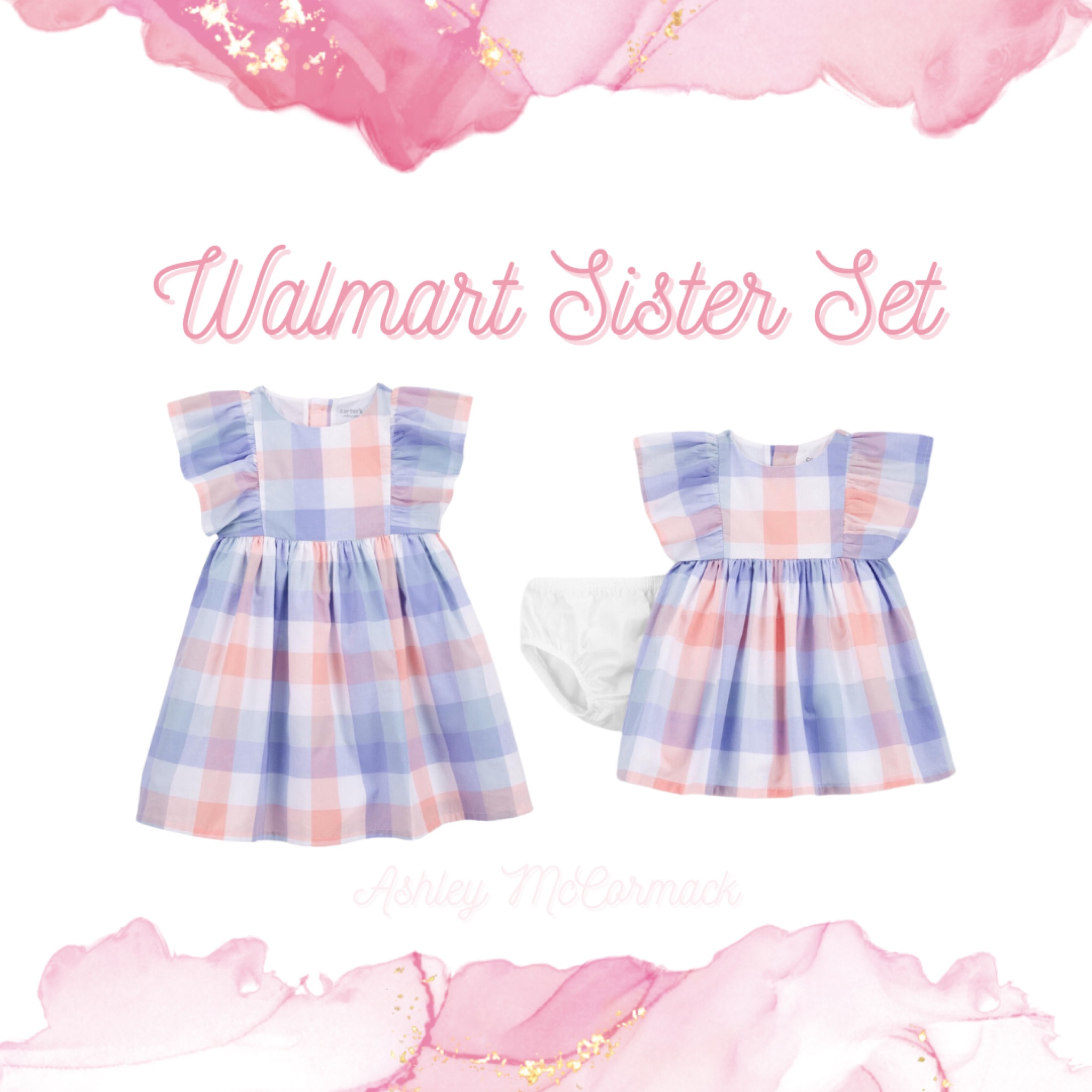 The sweetest matching set from Walmart for Spring! 🌷🐣 

#LTKkids #LTKfamily #LTKbaby