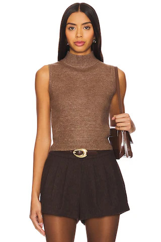 Stitches & Stripes Remy Sleeveless Top in Cocoa from Revolve.com | Revolve Clothing (Global)