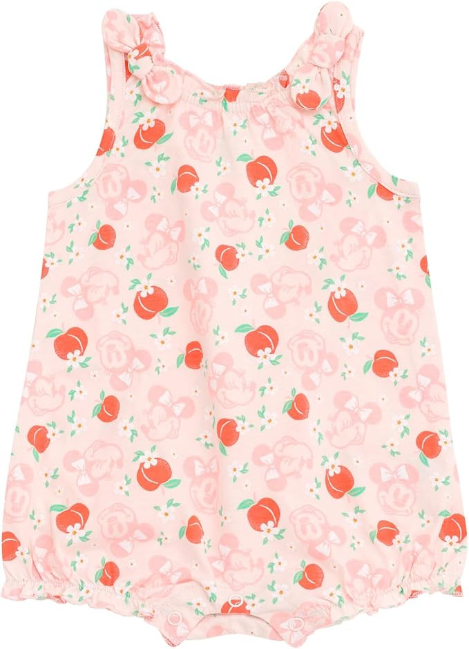 Disney Minnie Mouse Baby Girls Bubble Romper Newborn to Infant Sizes (Newborn - 24 Months) | Amazon (US)
