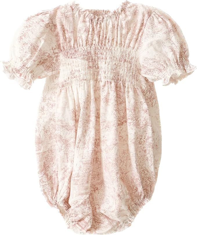 NOTHING FITS BUT Baby’s Classic Linen Cotton Dress, Hana Onesie, Infant’s Casual Frock | Amazon (US)