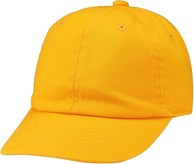 Kids Boy Girl Baseball Cap Hat Soft Cotton Lightweight Adjustable Size for 2-9 Years | Amazon (US)
