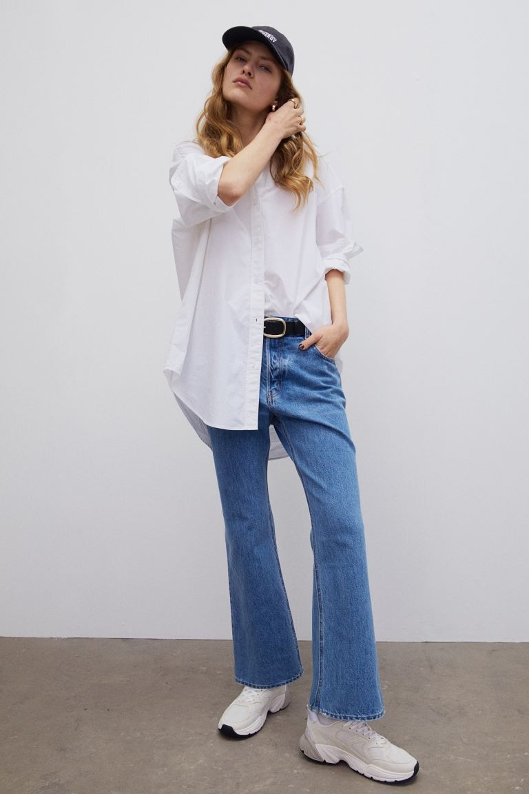 Flared High Ankle Jeans | H&M (US + CA)