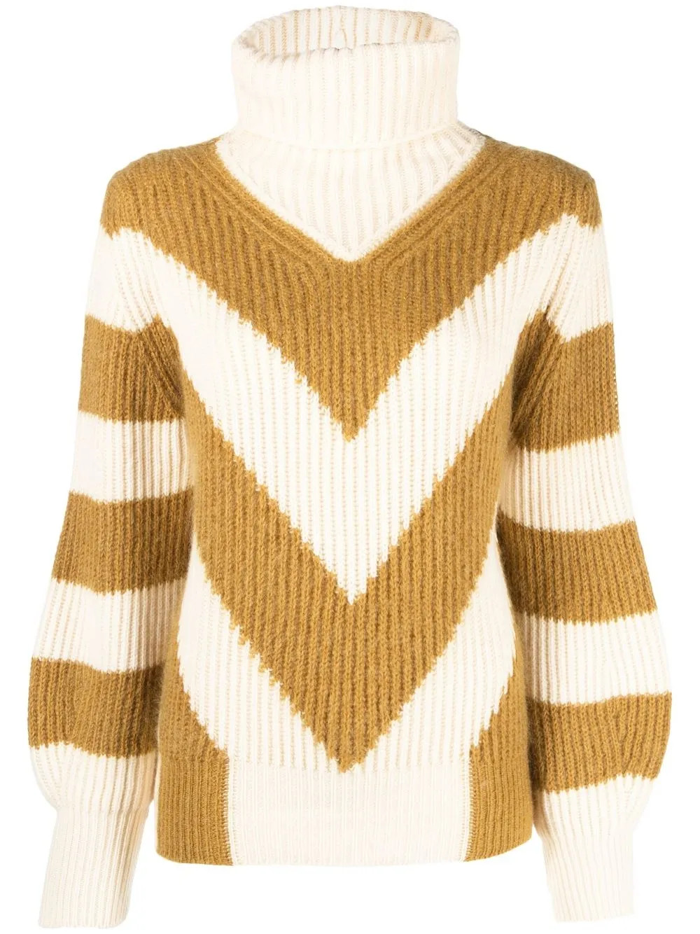 chevron-knit jumper | Farfetch Global