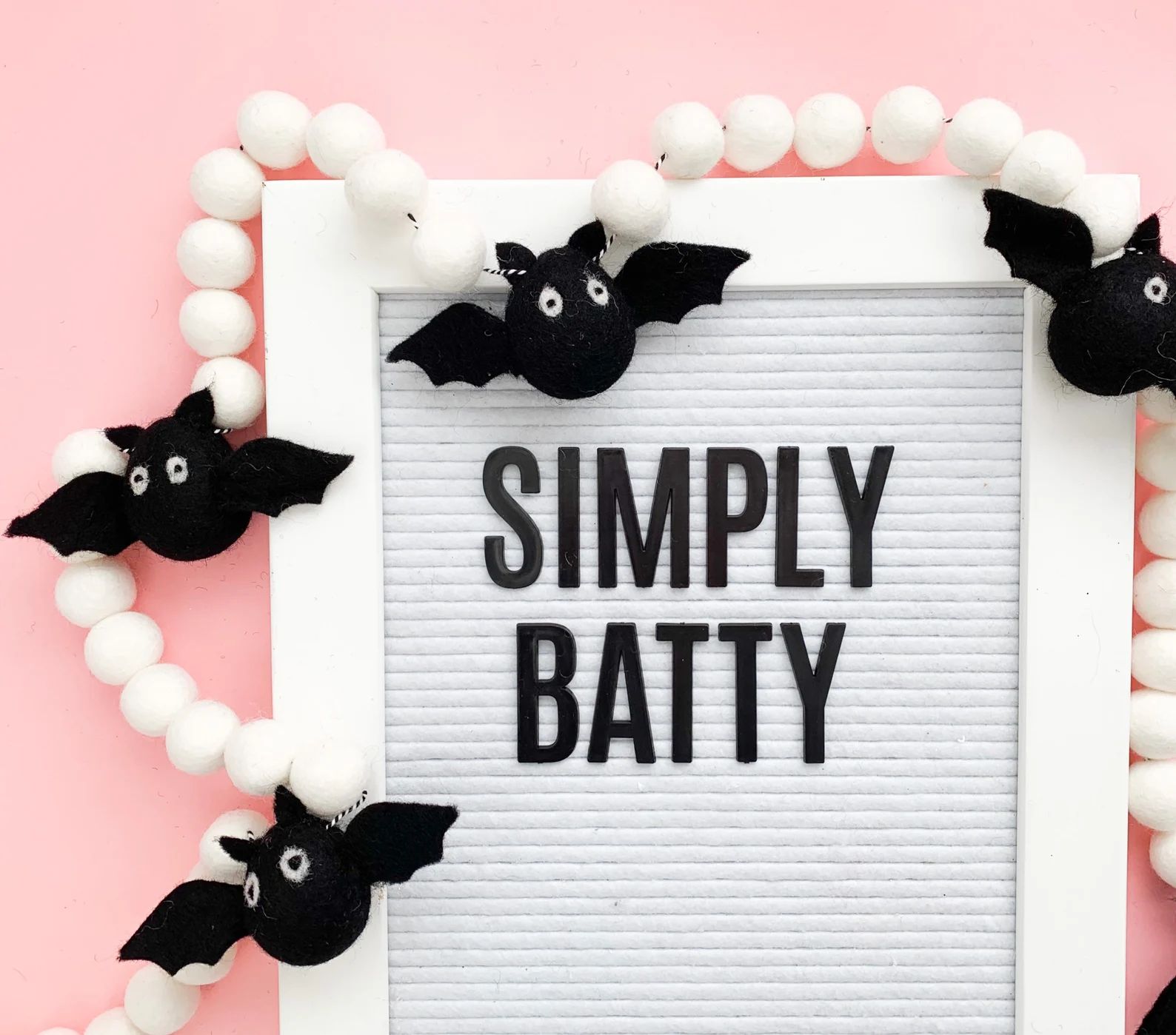 Simply Batty Felt Ball Garland Bunting Banner  50 | Etsy | Etsy (CAD)